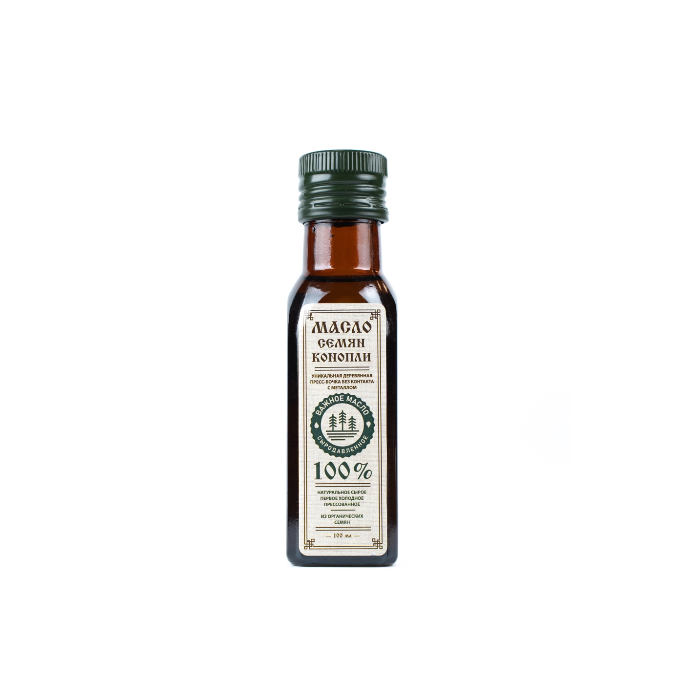Масло семян конопли, 100 мл — Важное масло — сыродавленное масло ручной работы Масло семян конопли, 100 мл